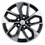 Легковой диск Khomen Wheels KHW1703 7x17 5x114,3 ET39 60,1 Black-FP